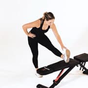 Bench Calf Stretch Demonstration
