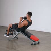 Decline Bench Weighted Twist Demonstration