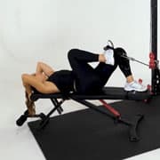 Cable Single-Leg Knee Raise Demonstration