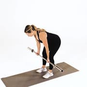 Barbell Bent-Over Row (Reverse Grip) Demonstration