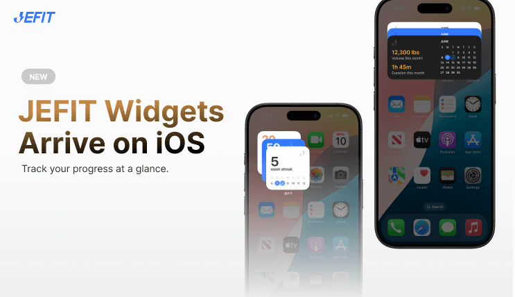 Jefit Widgets Are Live on IOS