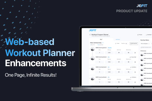 JEFIT online workout planner updates: Stay ahead with enhanced features