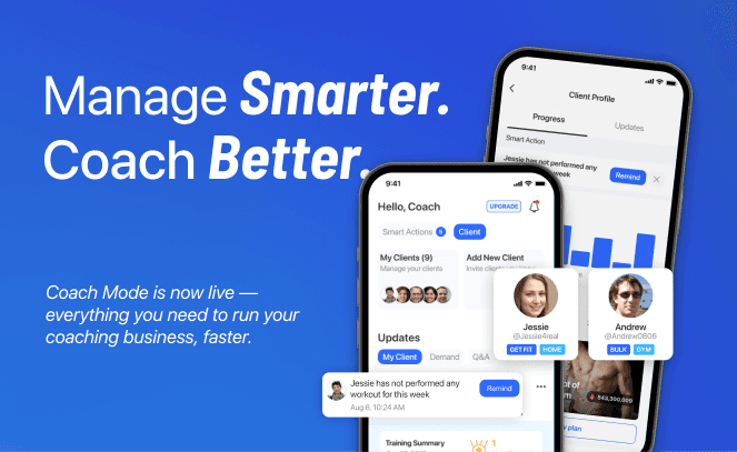 Introducing Coach Mode — Now in the Jefit App