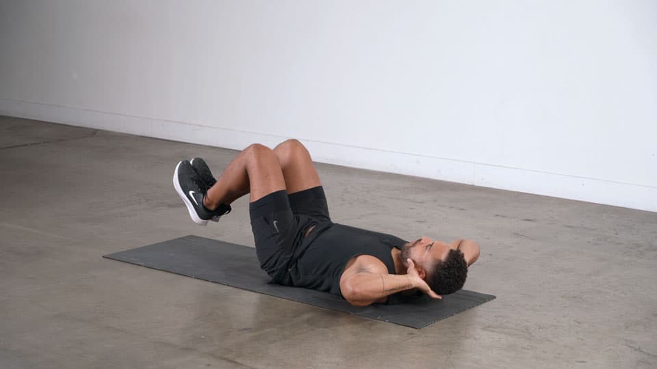 Bent Knee Hip Raise Demonstration