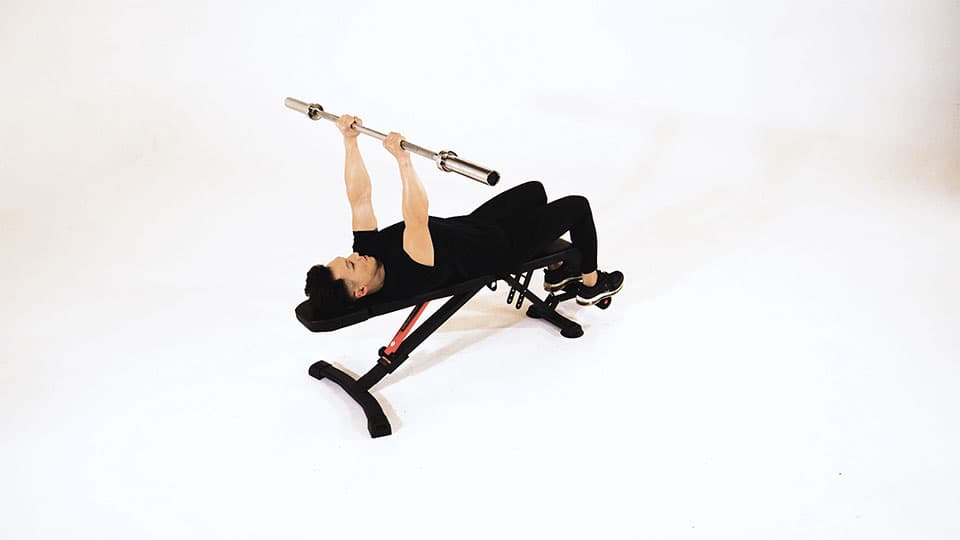 Barbell Bench Press (Close Grip) Demonstration