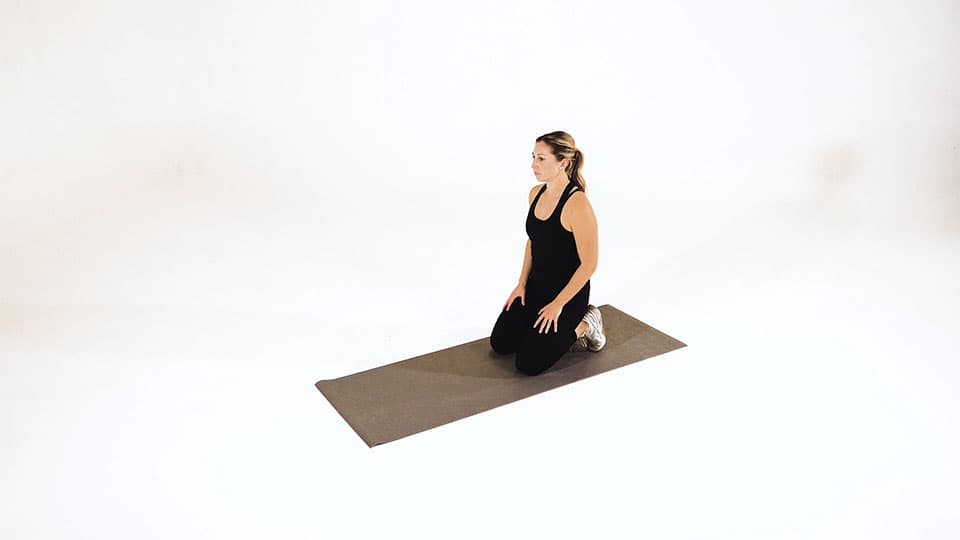 Hare Pose Demonstration