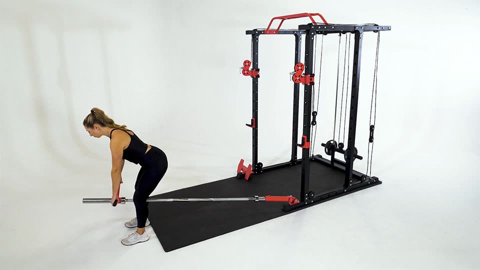 T Bar Row Demonstration