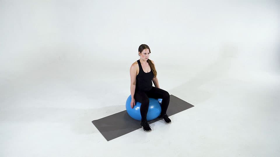 Seated Overhead Stretch Demonstration