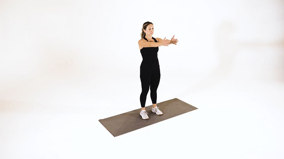 Dynamic Chest Stretch Demonstration