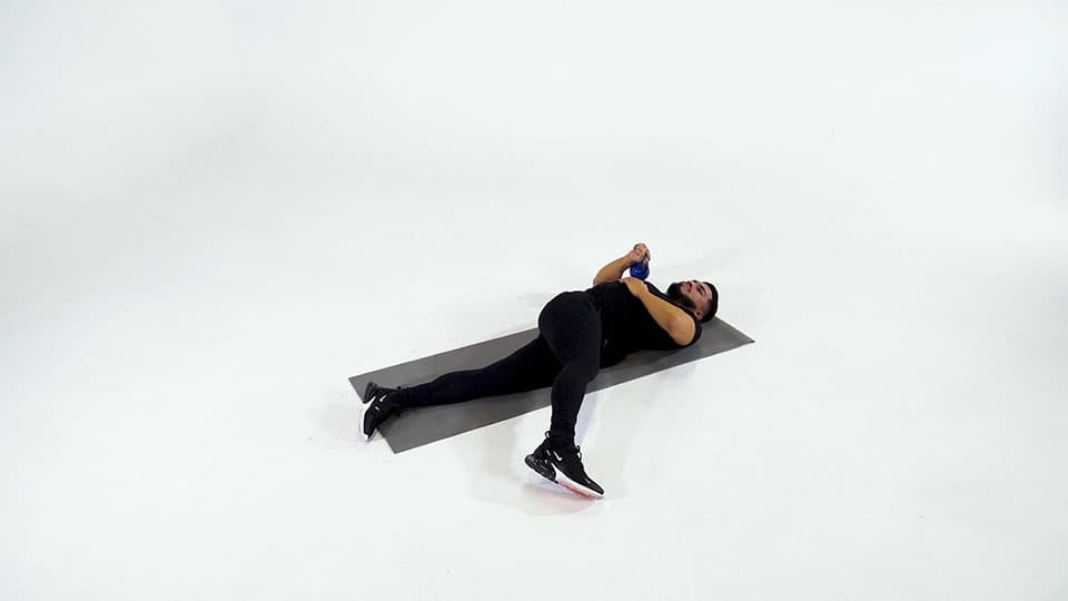 Kettlebell Floor Press Demonstration
