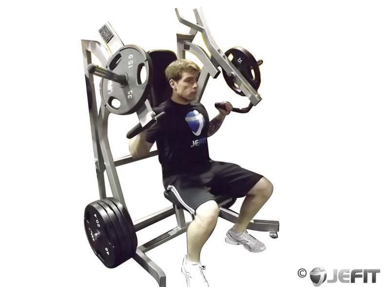 Leverage Incline Chest Press Demonstration