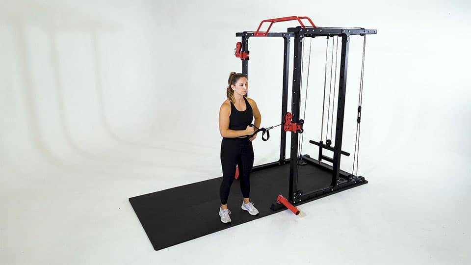 Cable External Rotation Demonstration