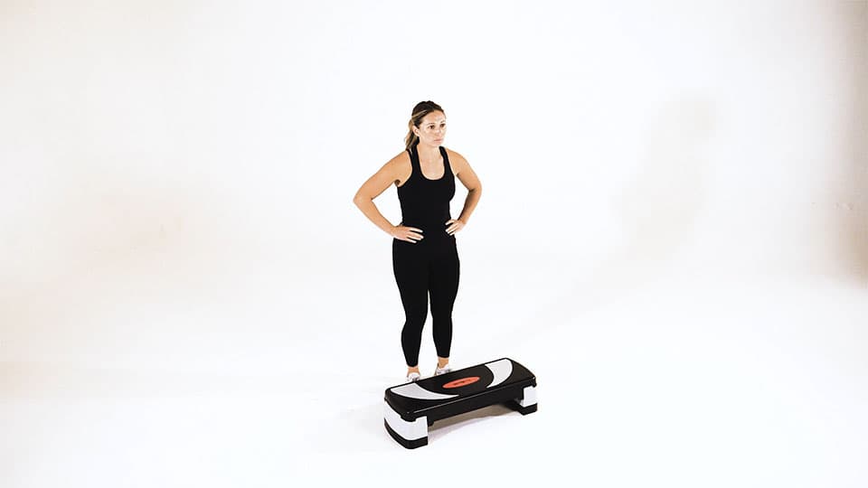 Bodyweight Step-Up Demonstration