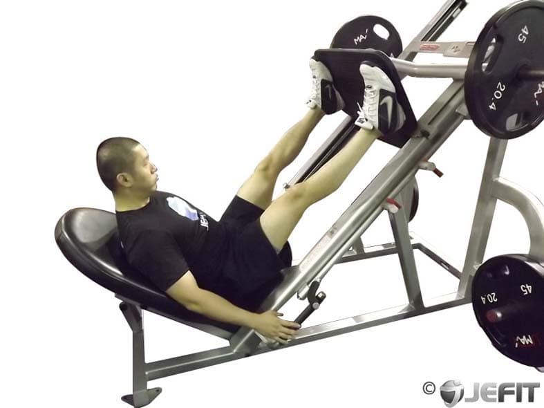 Machine Leg Press (Wide Stance) Demonstration