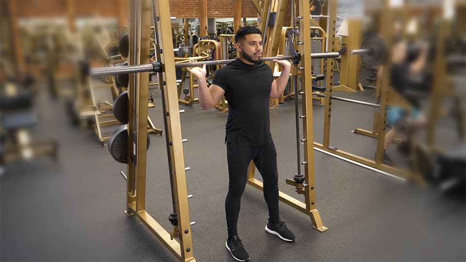 Smith Machine Squat Demonstration
