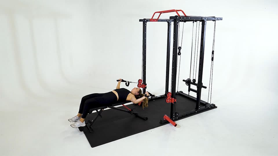 Cable Flat Bench Fly Demonstration