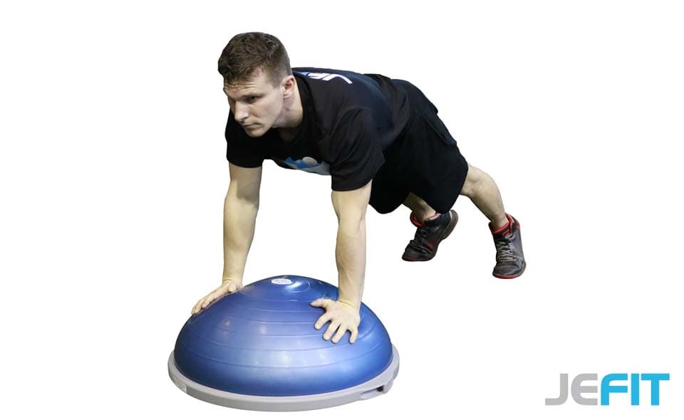 Exercise Dome Push-Up Demonstration