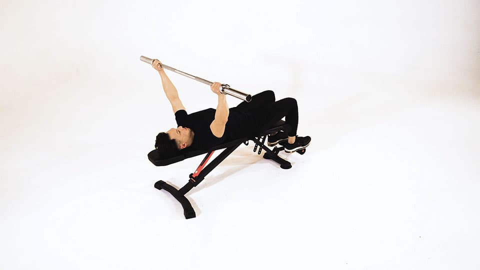Barbell Bench Press (Wide Grip) Demonstration