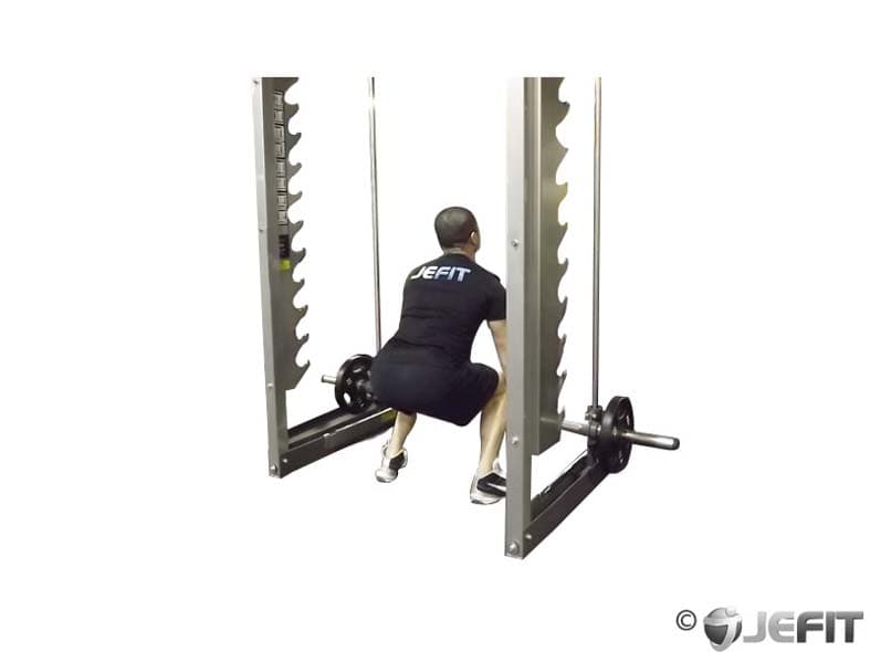 Smith Machine Deadlift Demonstration