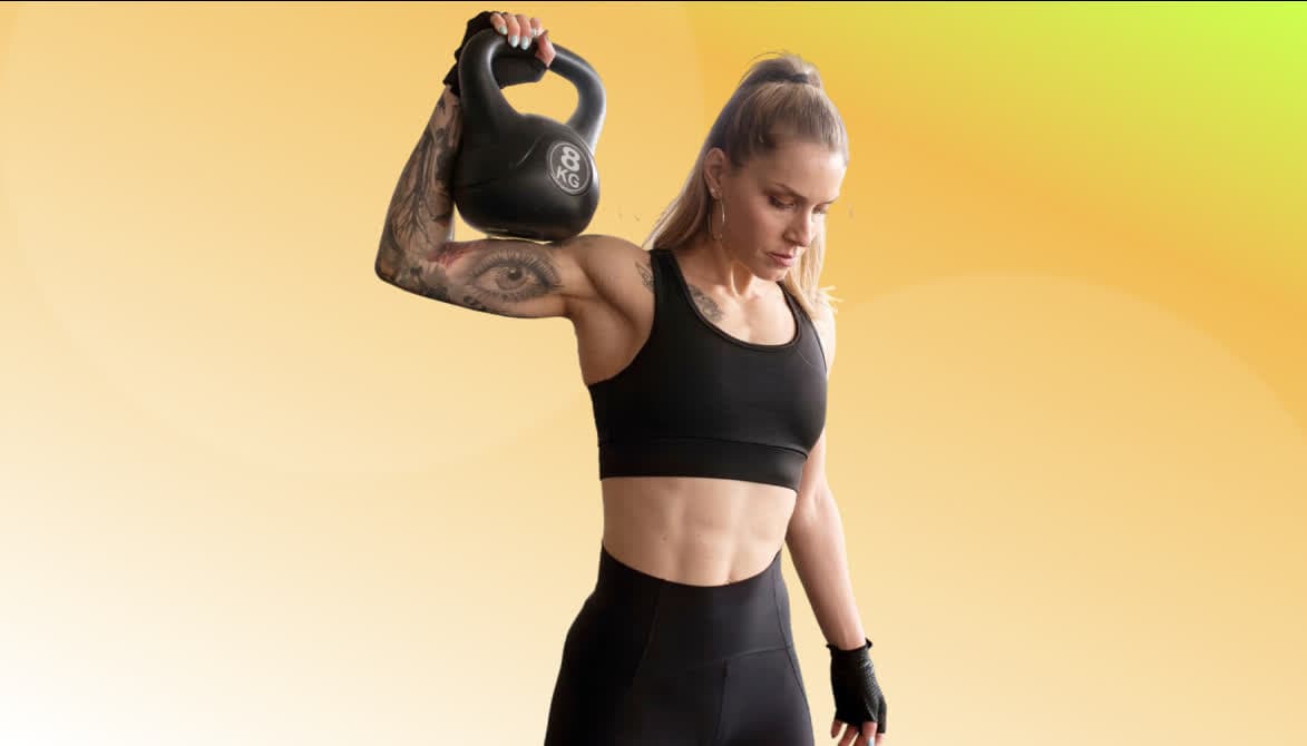 Kettlebell Beginner Workout banner