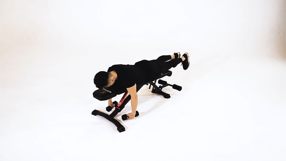 Dumbbell Lateral Raise (Prone) Demonstration