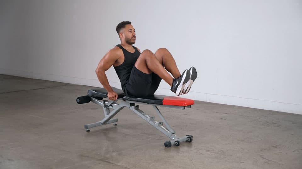 Seated Leg Tuck Demonstration