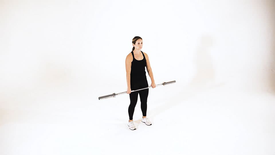 Barbell Clean and Jerk Demonstration