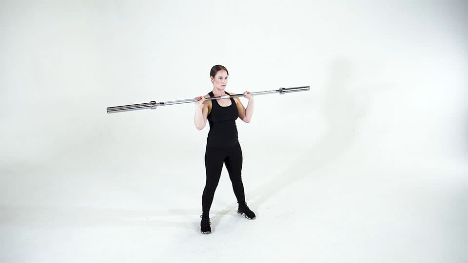Barbell Jerk Demonstration