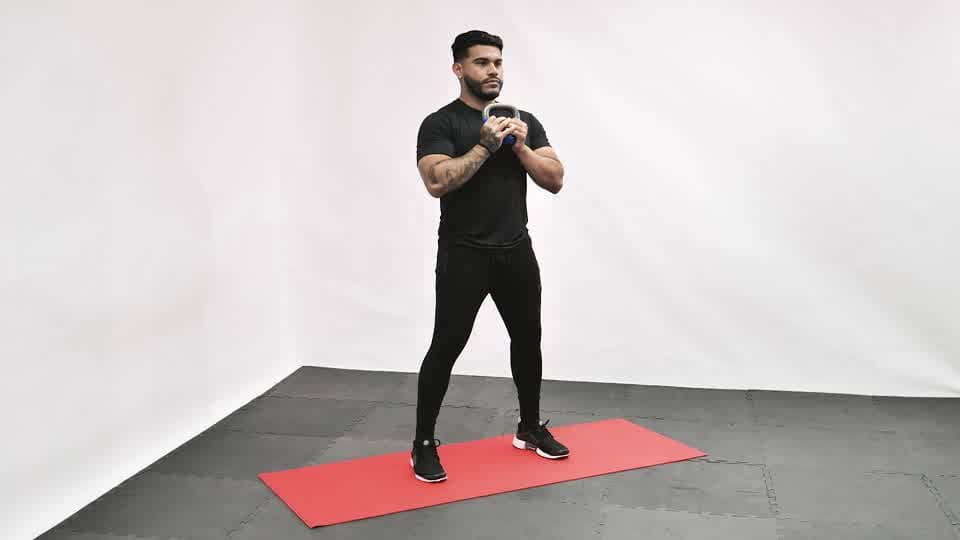 Kettlebell Goblet Squat Demonstration