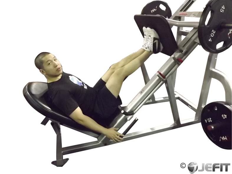 Machine Leg Press (Narrow Stance) Demonstration
