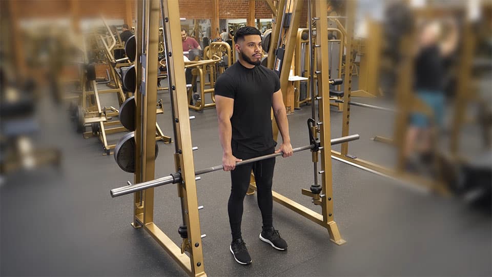 Smith Machine Shrug Demonstration