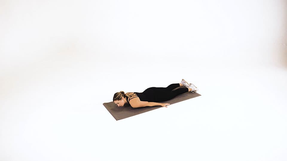Locust Pose Demonstration