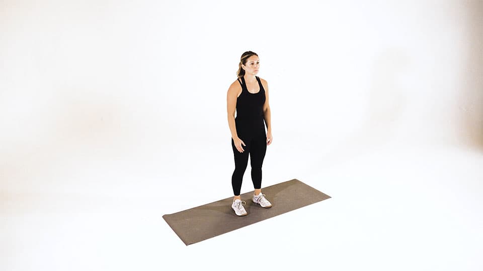 Standing Half Moon Demonstration