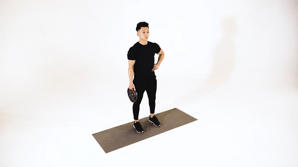Weighted Side Bend Demonstration