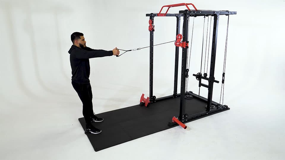 Cable Standing Row Demonstration