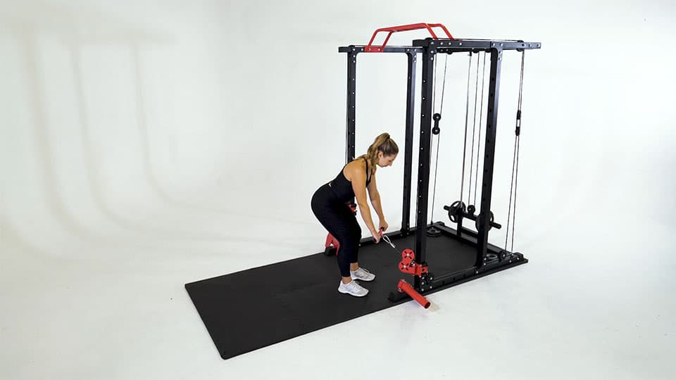 Cable Deadlift Demonstration