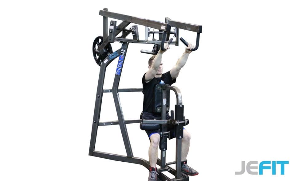 Leverage Machine High Row Demonstration