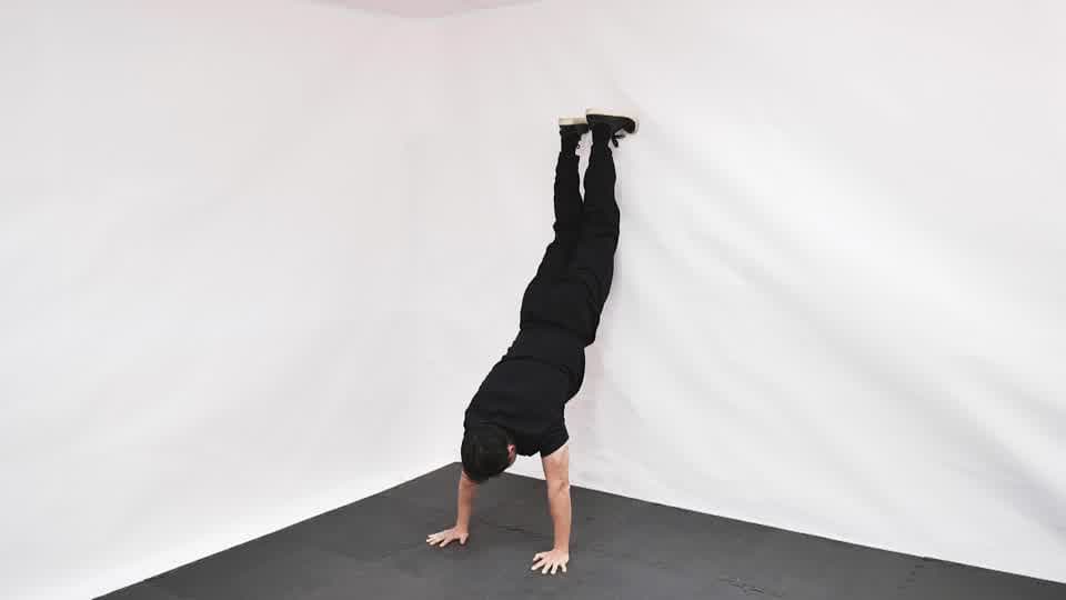 Handstand Push-Up Demonstration