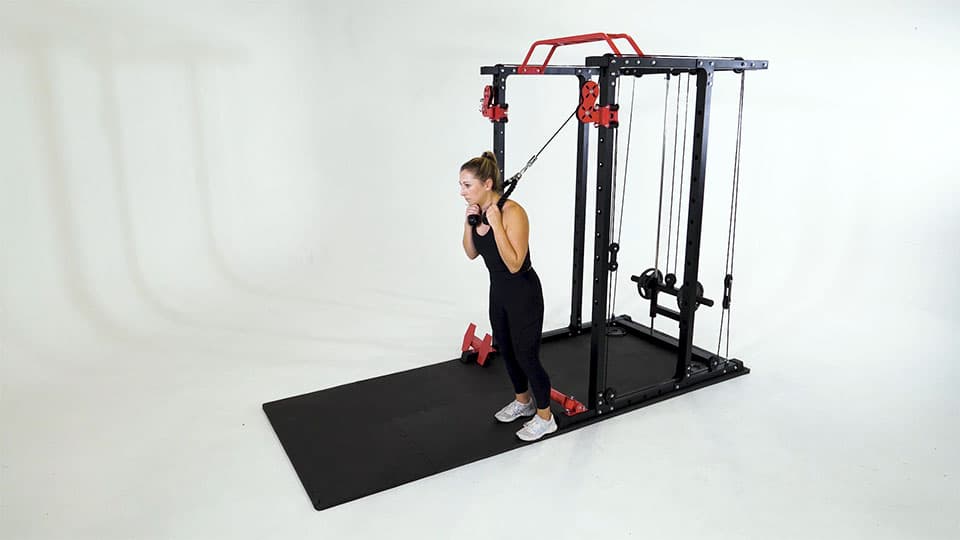 Cable Crunch Demonstration