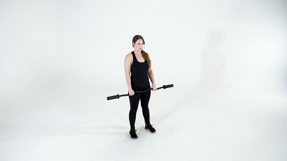 EZ Bar Curl (Reverse Grip) Demonstration