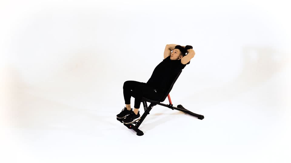 Dumbbell Incline Tricep Extension Demonstration