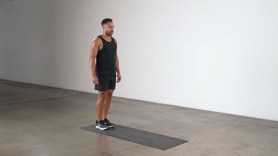 Bodyweight Walking Lunge Demonstration
