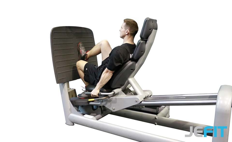 Machine Single-Leg Press Demonstration
