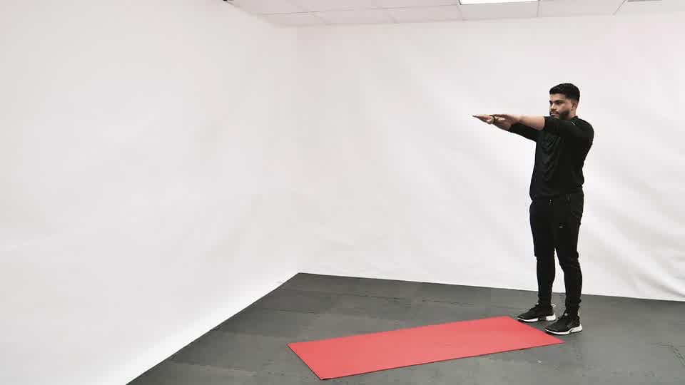 Straight Leg Walk Demonstration