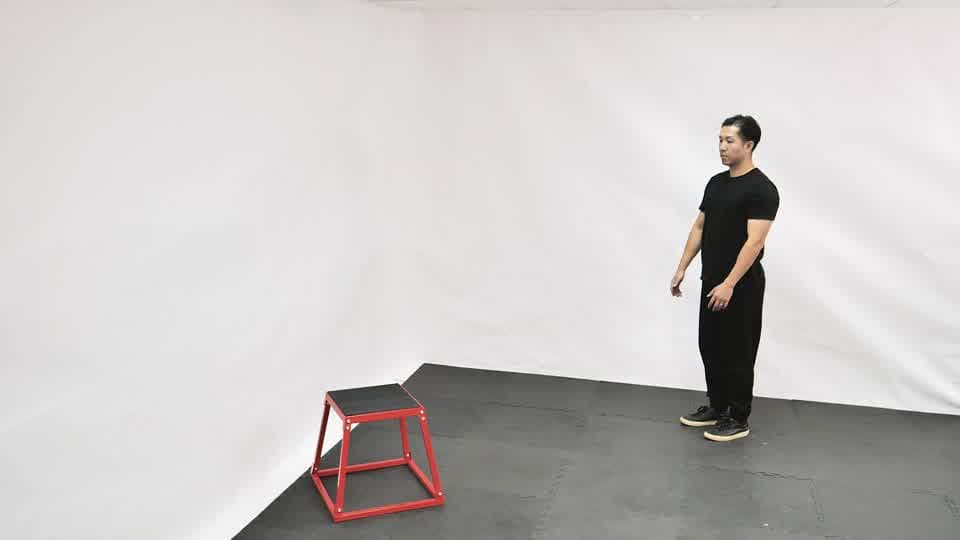 Broad Jump to Box Jump Demonstration