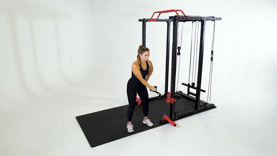 Cable Lateral Raise Demonstration