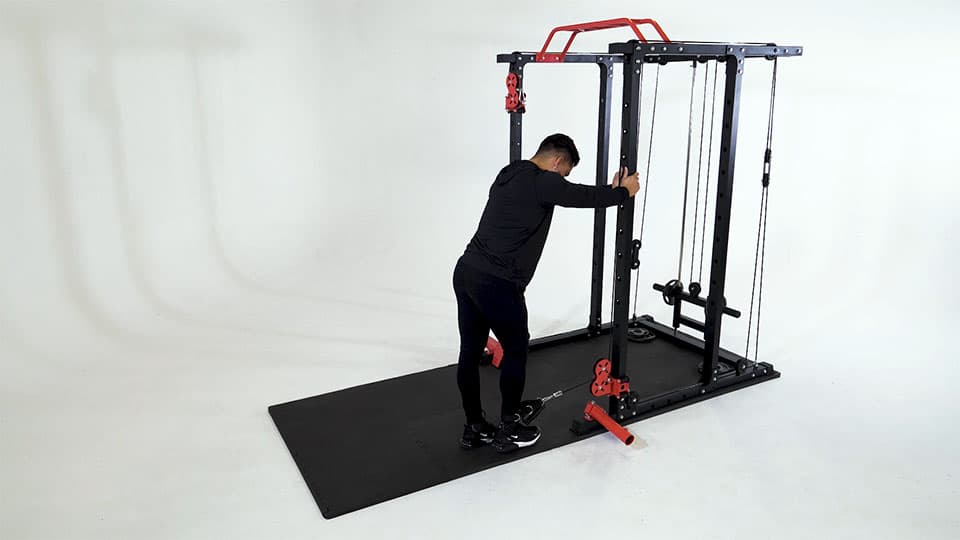 Cable Standing Leg Curl Demonstration