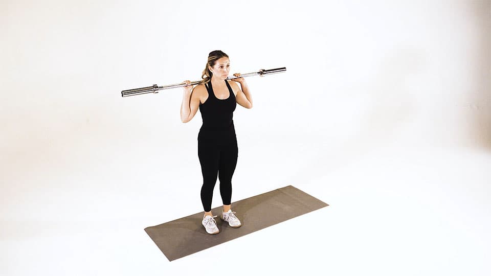 Barbell Side Split Squat Demonstration