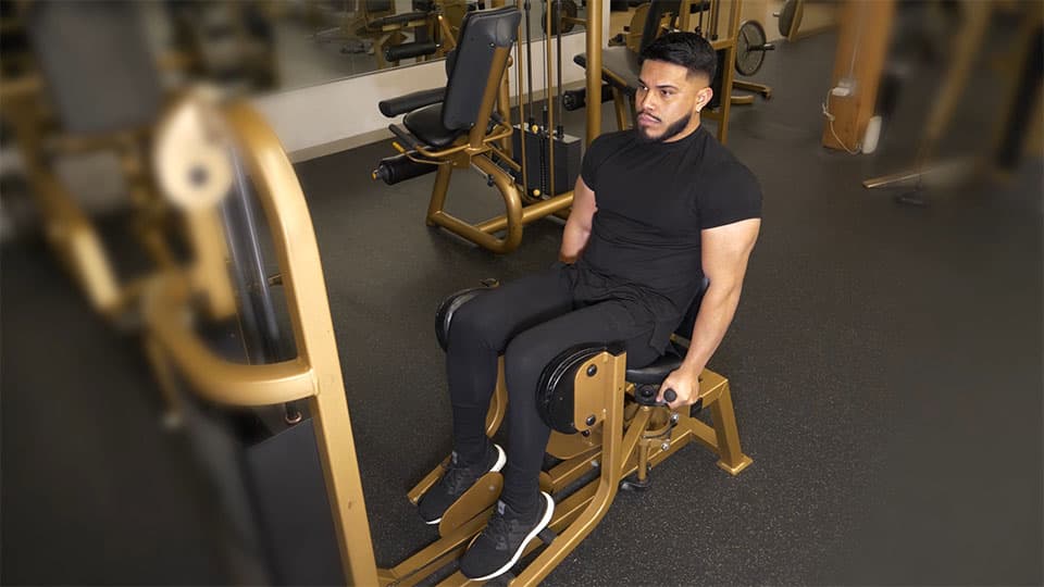 Machine Hip Abduction Demonstration