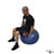 Medicine Ball Biceps Curl on Exercise Ball exercise demonstration